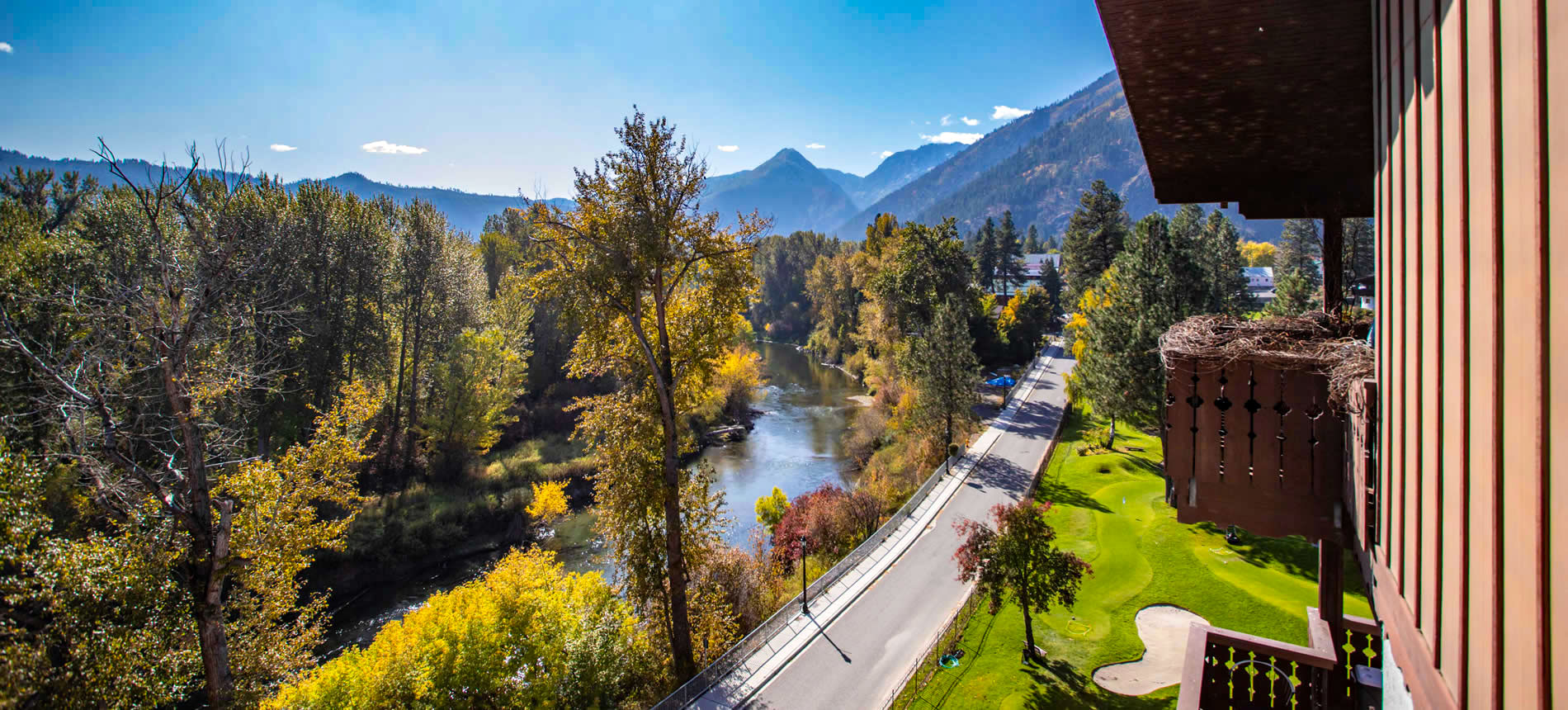 leavenworth vacation rentals with river and mountain views