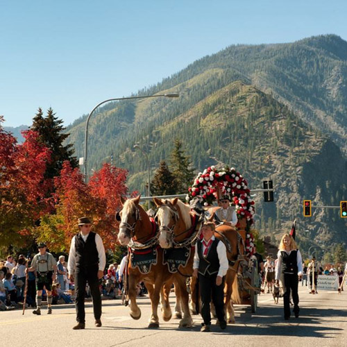 FALL IN LEAVENWORTH parade